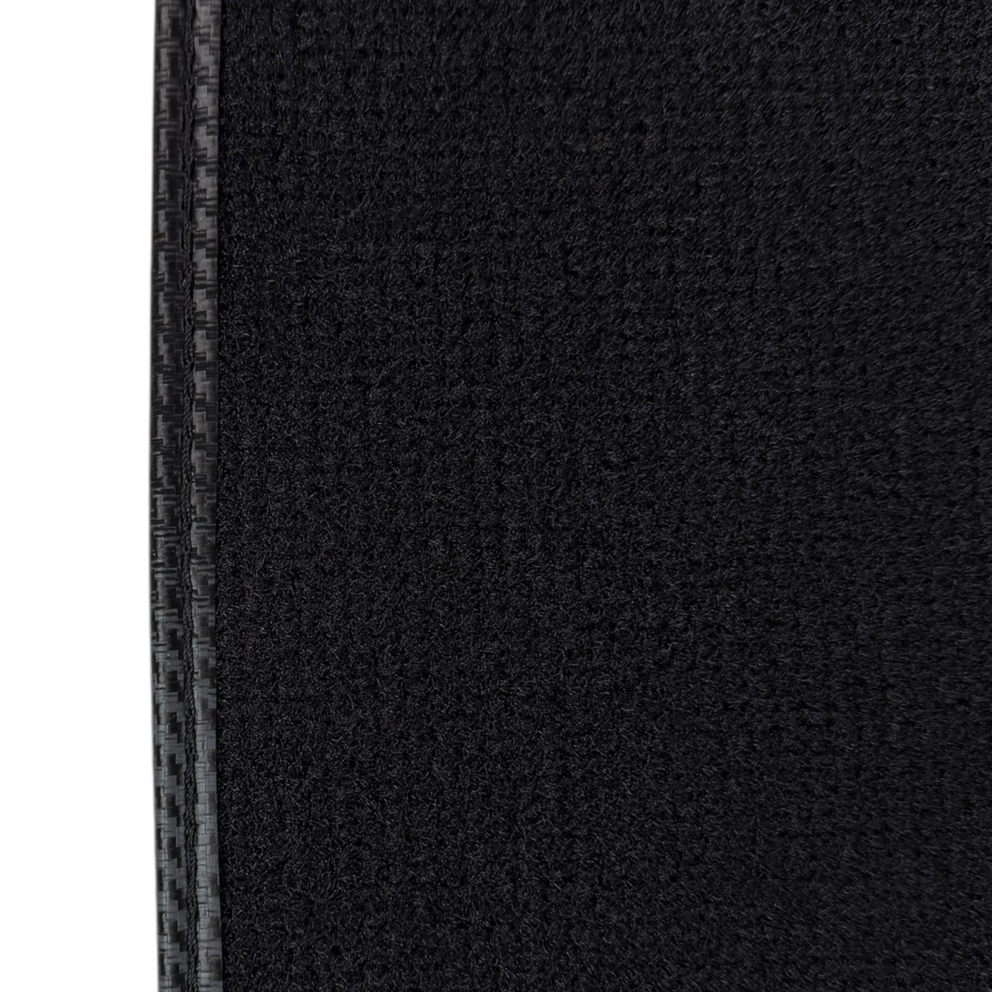 Black Floor Mats for BMW 1 Series E87 (2004-2013) texture detail - BMW 1 Series (2004-2013)