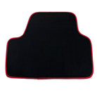 Black Floor Mats For BMW 4 Series F33 With Red Trim - AutoWin