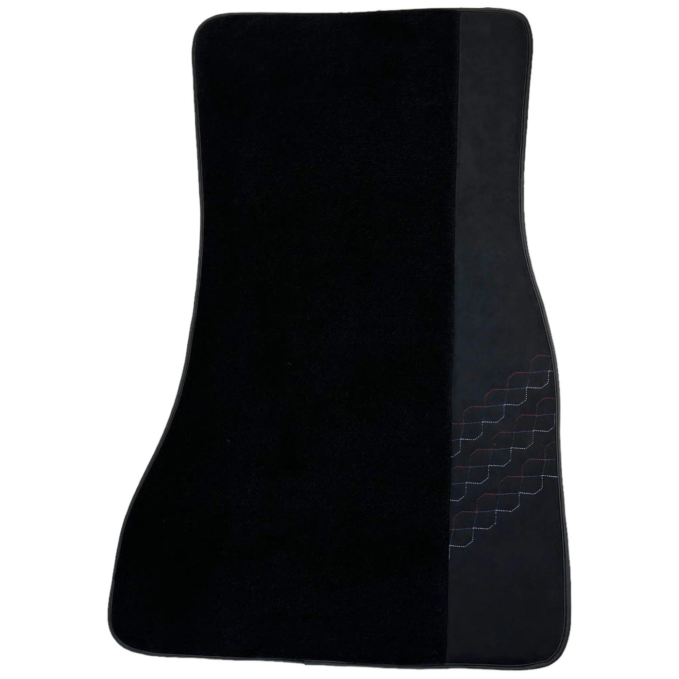 Black Floor Mats for BMW 1 Series 1 Series with Alcantara Leather - AutoWin