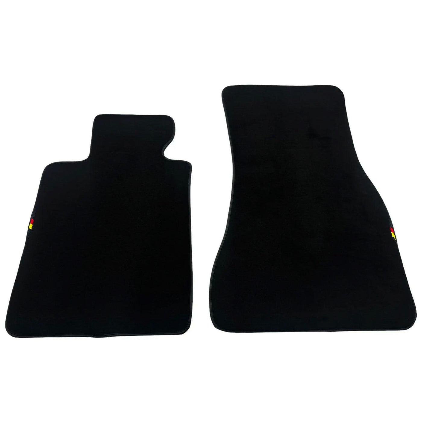 Black Floor Mats For BMW Gran Tourer F46 (2015-2022) 5 Seats with German Flag - AutoWin