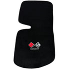 Black Floor Mats for Chevrolet Corvette C3 (1968-1982) | Black Trim - AutoWin