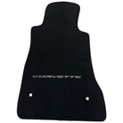 Black Floor Mats For Chevrolet Corvette C6 (2005-2013) - AutoWin