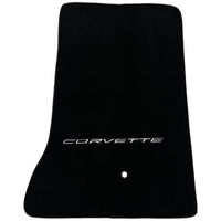 Black Floor Mats For Chevrolet Corvette C6 (2005-2013) - AutoWin