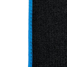 Black Floor Mats For Chevrolet Corvette C8 (2020-2024) with Blue Trim - AutoWin