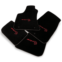 Black Floor Mats For Dodge Charger SRT 2015-2024 - AutoWin