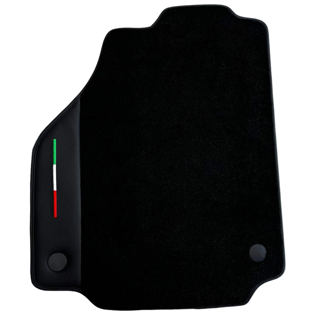 Black Floor Mats for Ferrari 458 GT2 (2012-2015) With Leather
