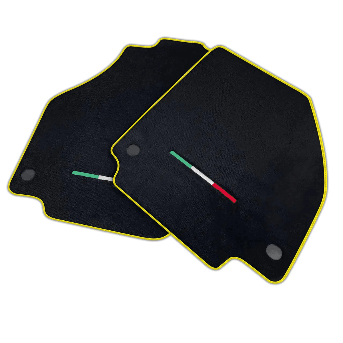 Black Floor Mats for Ferrari 488 GTB (2016-2022) | Various Trim Colors