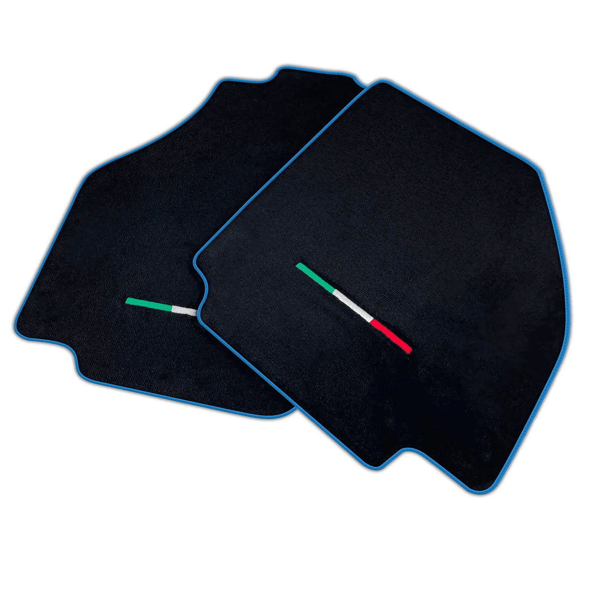 Black Floor Mats for Ferrari 488 Pista Spider (2019-2021) | Various Trim Colors