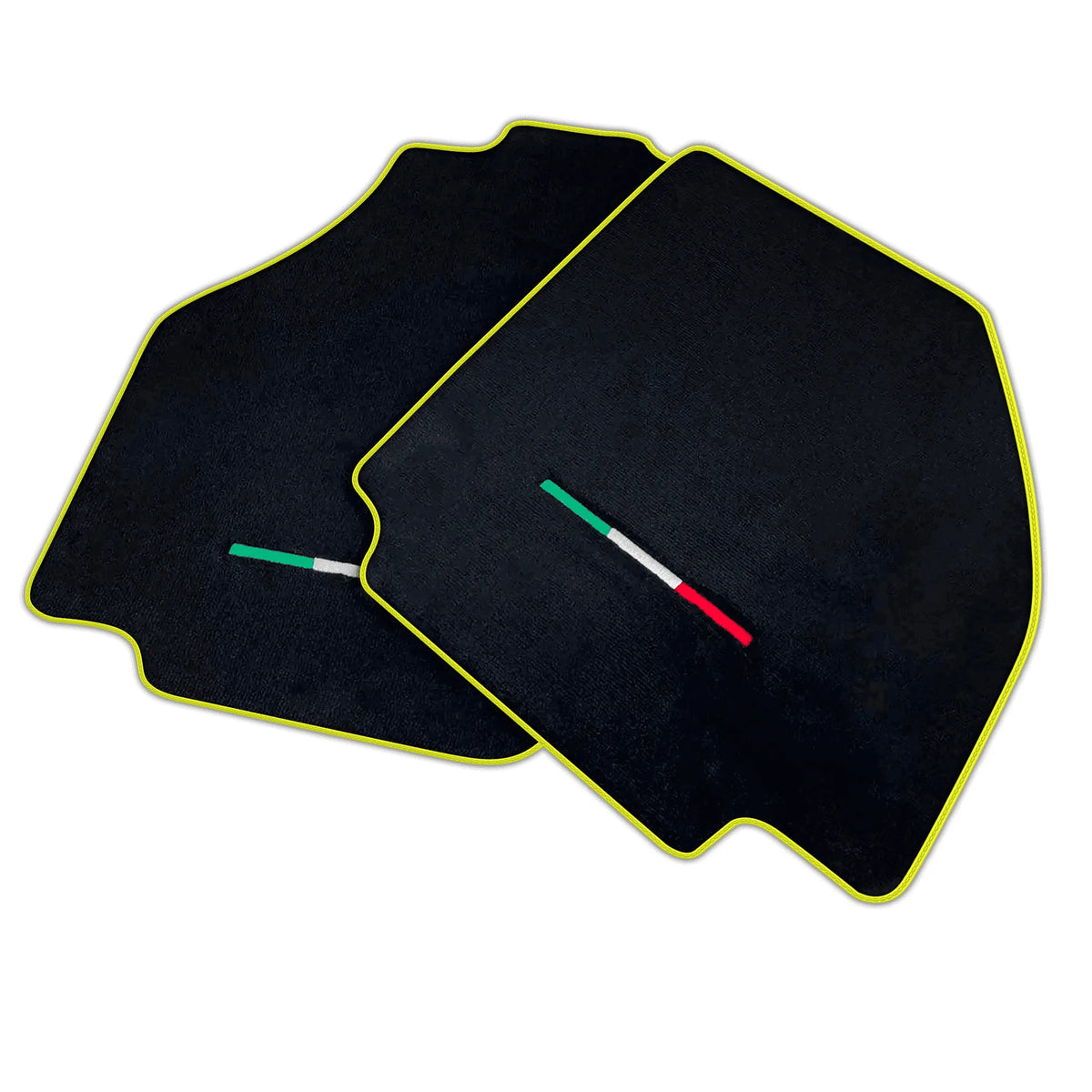 Black Floor Mats for Ferrari 488 Pista Spider (2019-2021) | Various Trim Colors