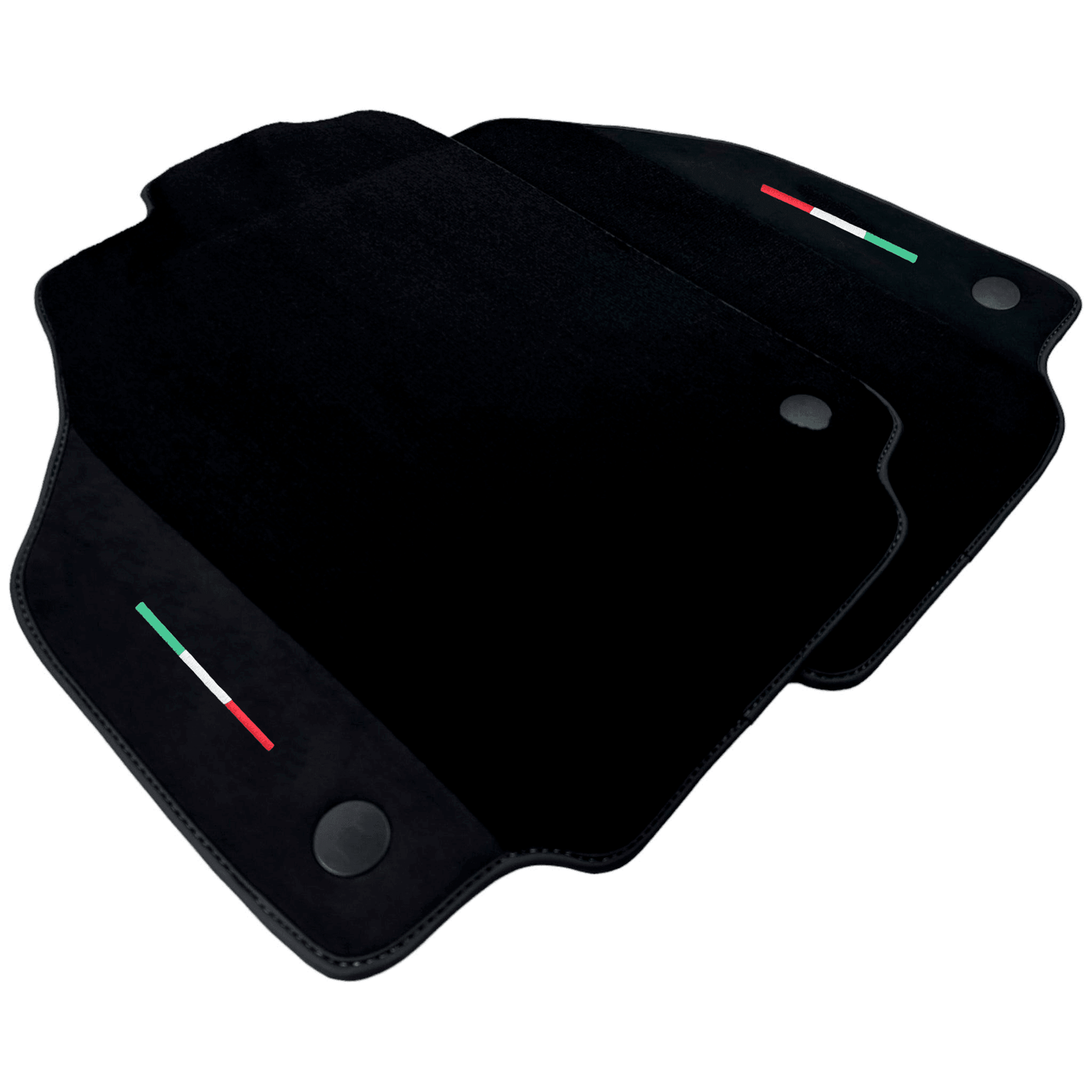 Black Floor Mats For Ferrari 488 Spider 2015-2022 - AutoWin