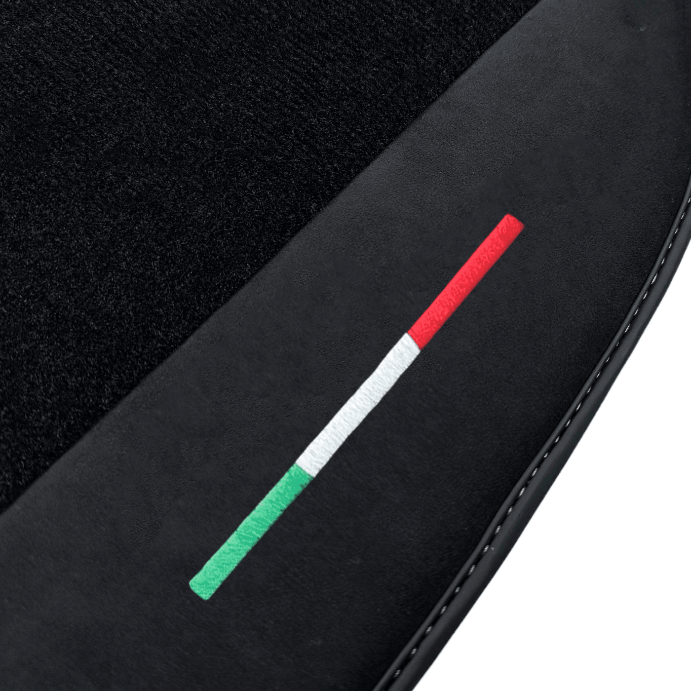 Black Floor Mats For Ferrari 488 Spider 2015-2022 - AutoWin