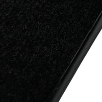 Black Floor Mats for Ferrari 488 Spider (2016-2022) with Beige Tradizione Nappa Leather
