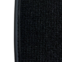 Black Floor Mats for Ferrari 488 Spider (2016-2022) with Leather