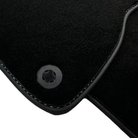 Black Floor Mats for Ferrari California T (2015-2018) with Cuoio Nappa Leather - AutoWin