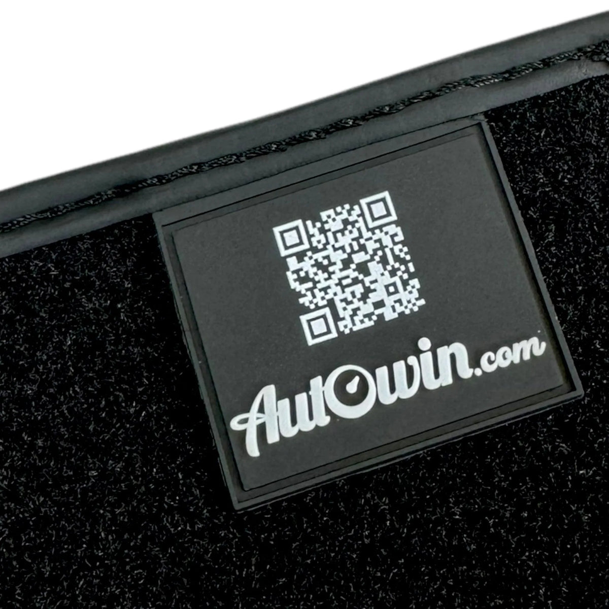 Black Floor Mats for Ferrari F8 Tributo (2019-2022) with Leather