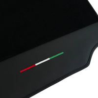 tappetini auto neri per Ferrari GTC4 Lusso (2016-2023) con pelle - AutoWin