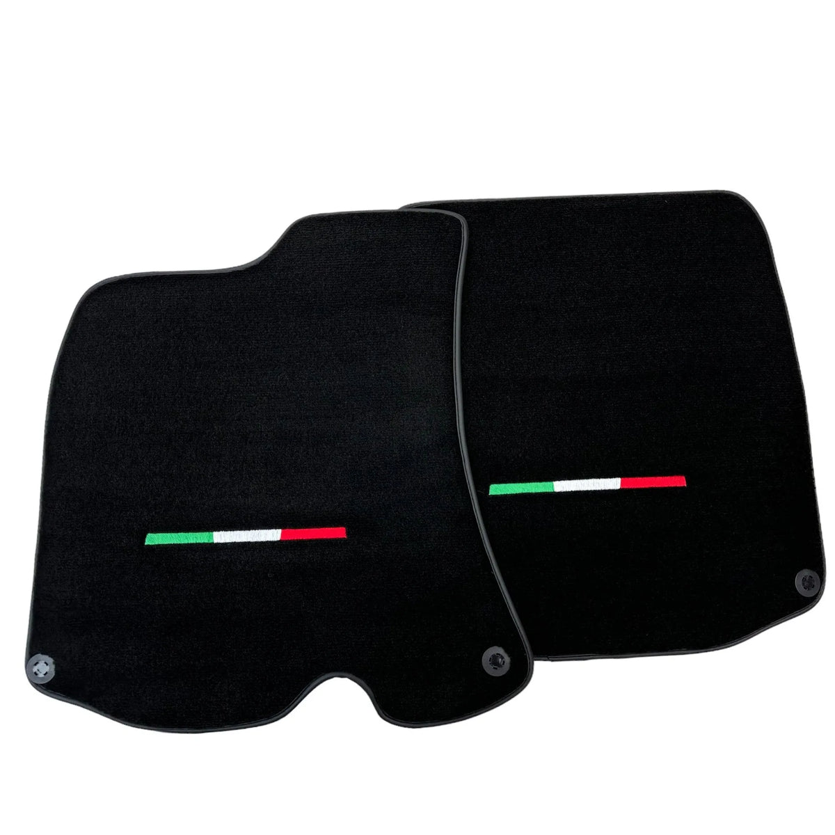 Black Floor Mats For Ferrari Portofino (2018-2023) Italian Edition - AutoWin
