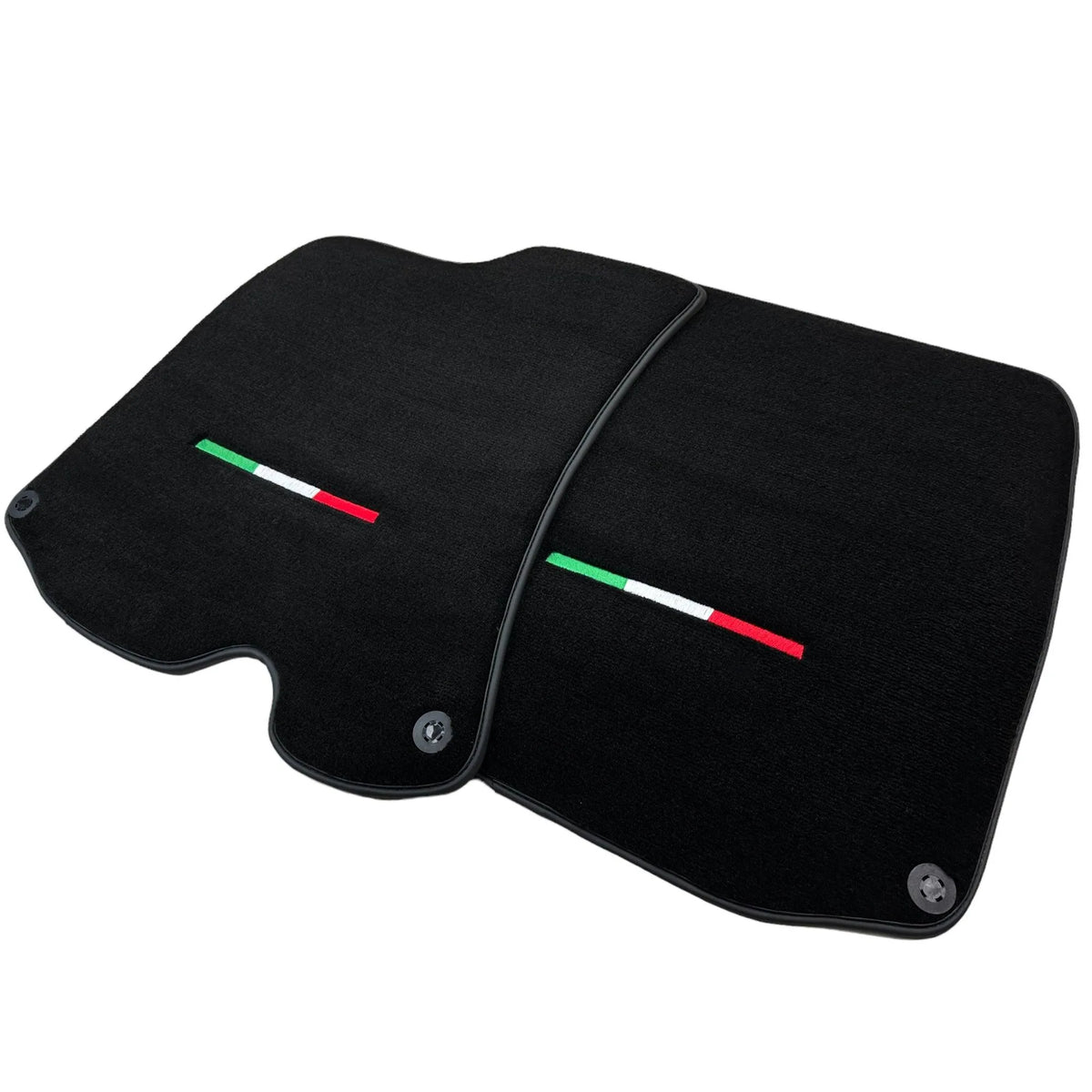 Black Floor Mats For Ferrari Portofino (2018-2023) Italian Edition - AutoWin