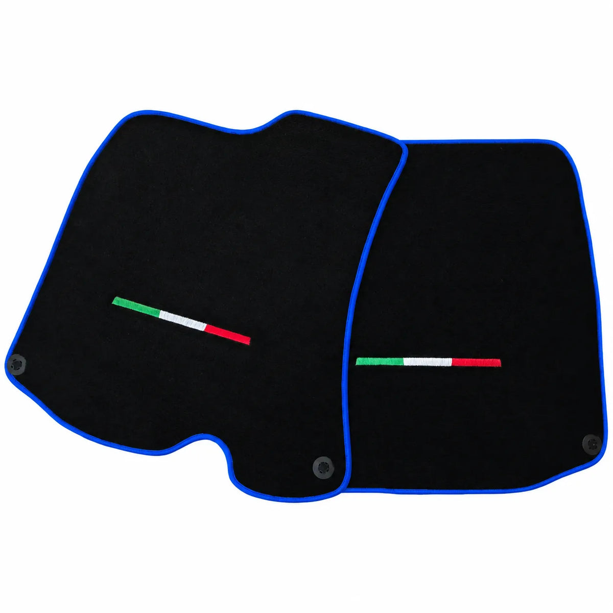 Black Floor Mats For Ferrari Roma (2021-2027) Italian Edition