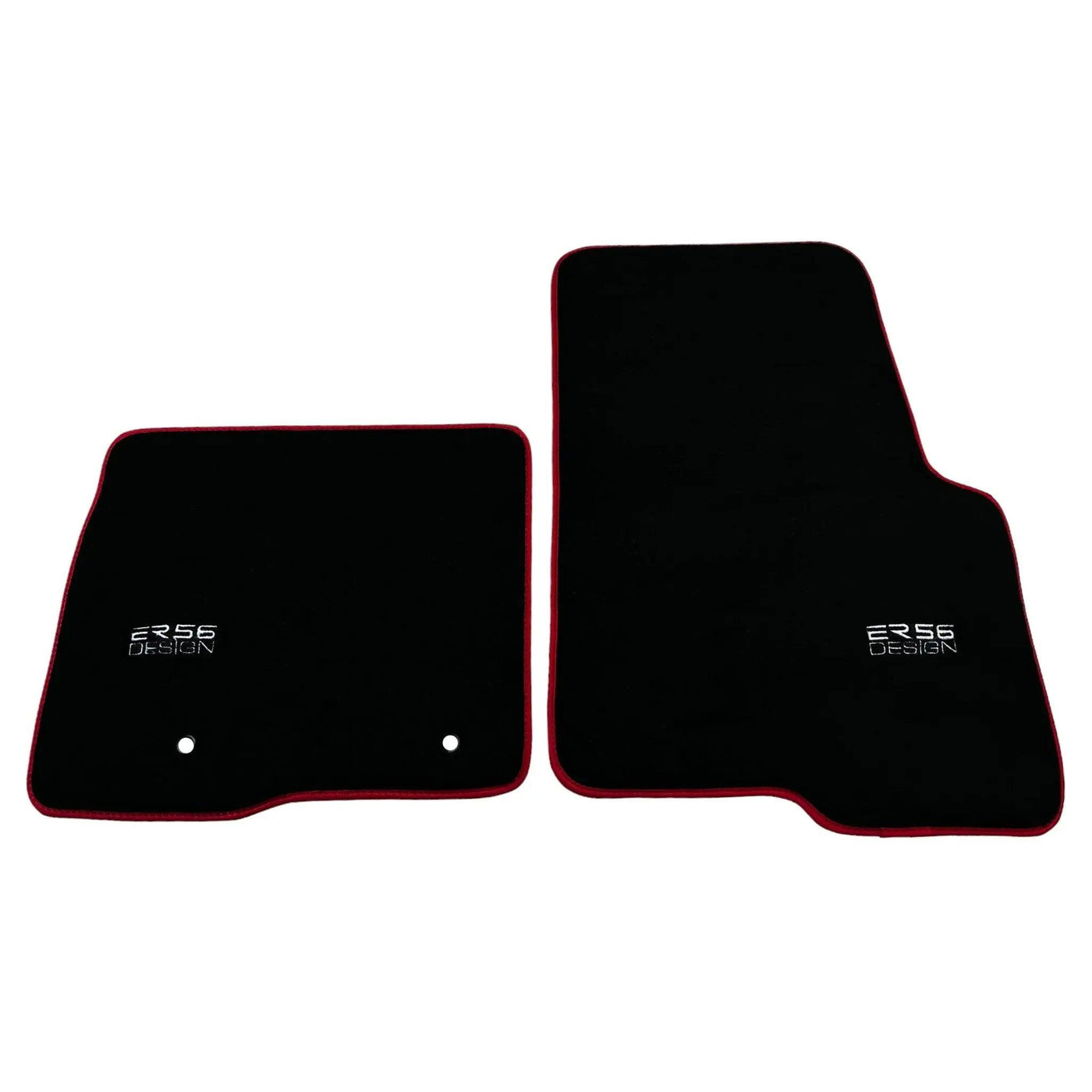 Black Floor Mats For Ford F150 (2015-2020) ER56 Design - AutoWin