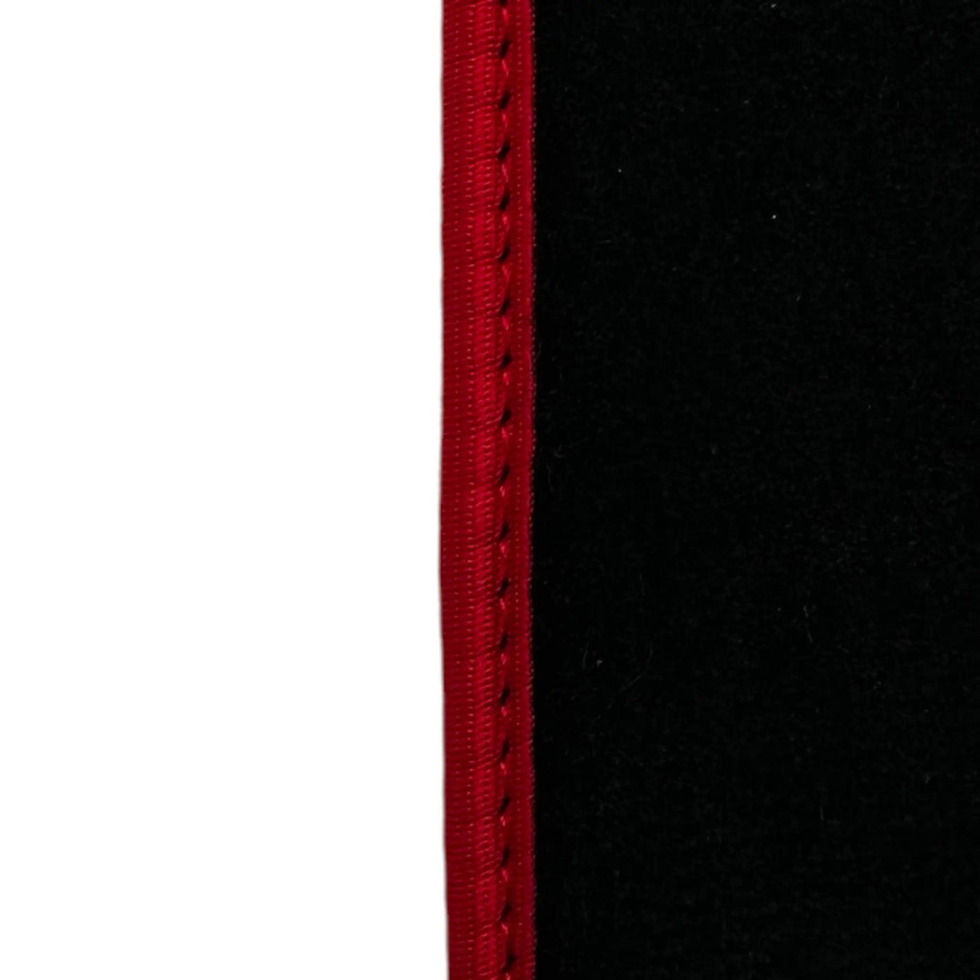 Black Floor Mats For Honda Civic VI (1995-2000) ER56 Design with Red Trim - AutoWin