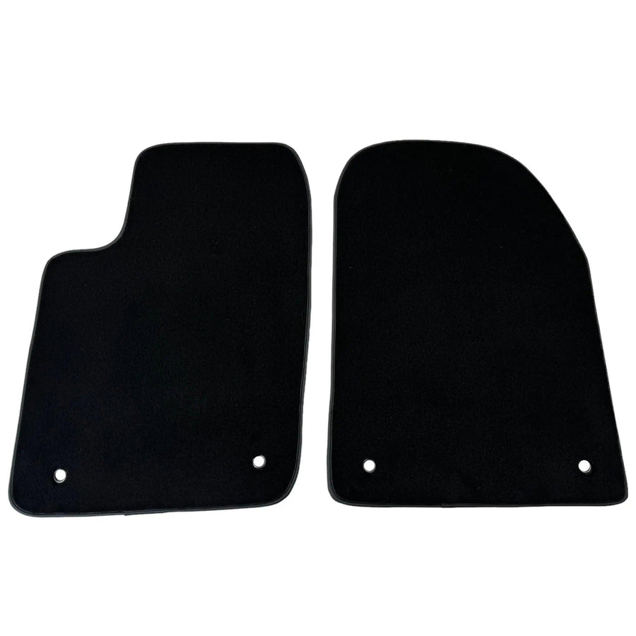 Black Floor Mats for Jeep Compass (2017-2024) - AutoWin