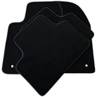 Black Floor Mats for Jeep Renegade (2014-2018) Distance Fixing Points Co-Driver 18 cm - AutoWin