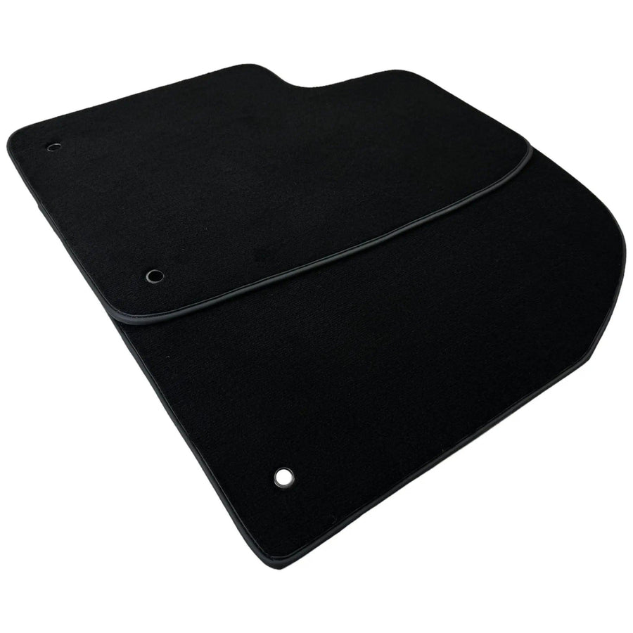 Black Floor Mats for Jeep Wrangler JK (2007-2018) 5 Doors Single Fixation - AutoWin