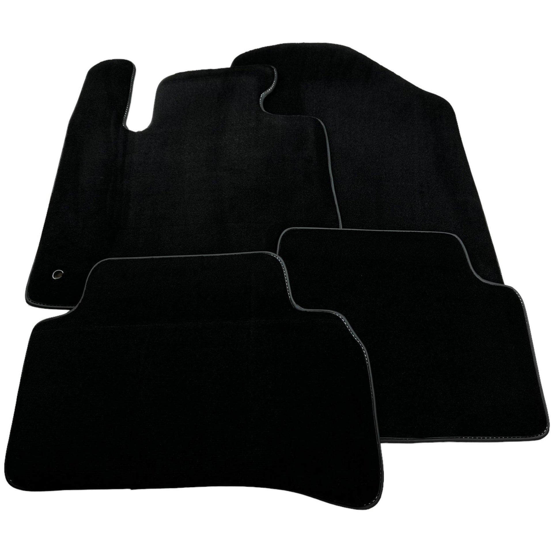 Black Floor Mats for Kia Picanto (2011-2017) - AutoWin