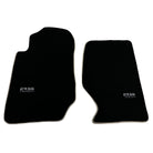 Black Floor Mats For Kia Sportage (1994-2002) ER56 Design | Beige Trim - AutoWin