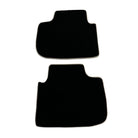 Black Floor Mats For Kia Sportage (1994-2002) ER56 Design | Beige Trim - AutoWin