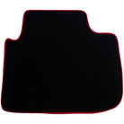 Black Floor Mats For Kia Sportage (1994-2002) ER56 Design | Red Trim - AutoWin