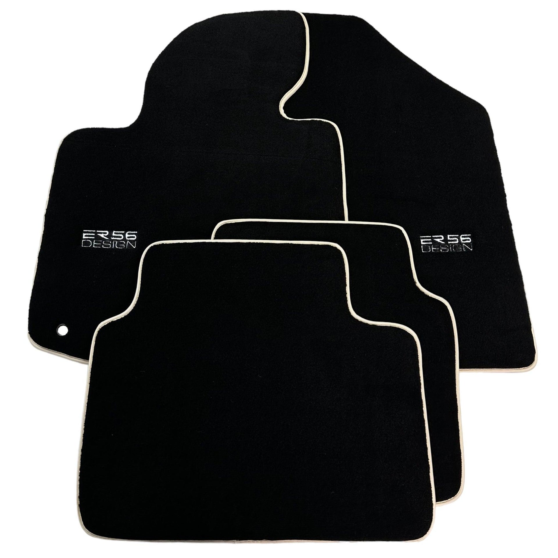 Black Floor Mats for Kia Sportage (2010-2016) ER56 Design - AutoWin