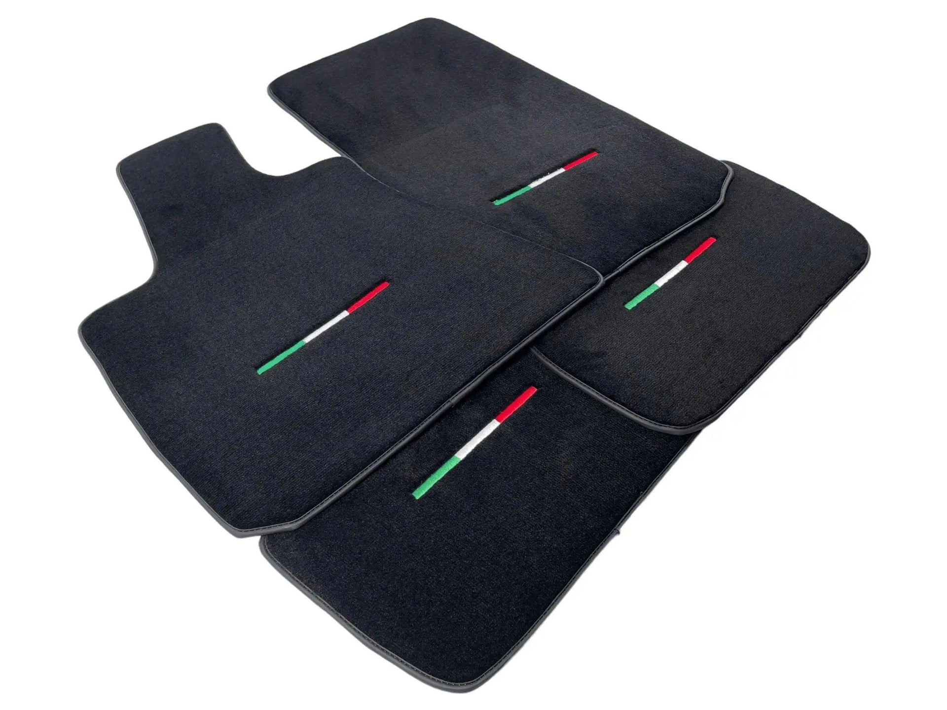 Black Floor Mats For Maserati Grecale (2023-2024) Italy Edition - AutoWin