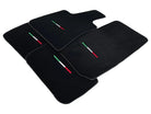 Black Floor Mats For Maserati Levante (2017-2023) Italy Edition - AutoWin