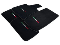 Black Floor Mats For Maserati Levante (2017-2023) Italy Edition - AutoWin