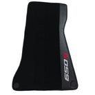 Black Floor Mats For McLaren 650S Black Tailored With Carbon Leather - AutoWin
