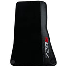 Black Floor Mats For McLaren 720S (2017-2021) with Carbon Leather - AutoWin