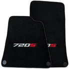 Black Floor Mats for McLaren 720S Tailored Carpets Set AutoWin - AutoWin