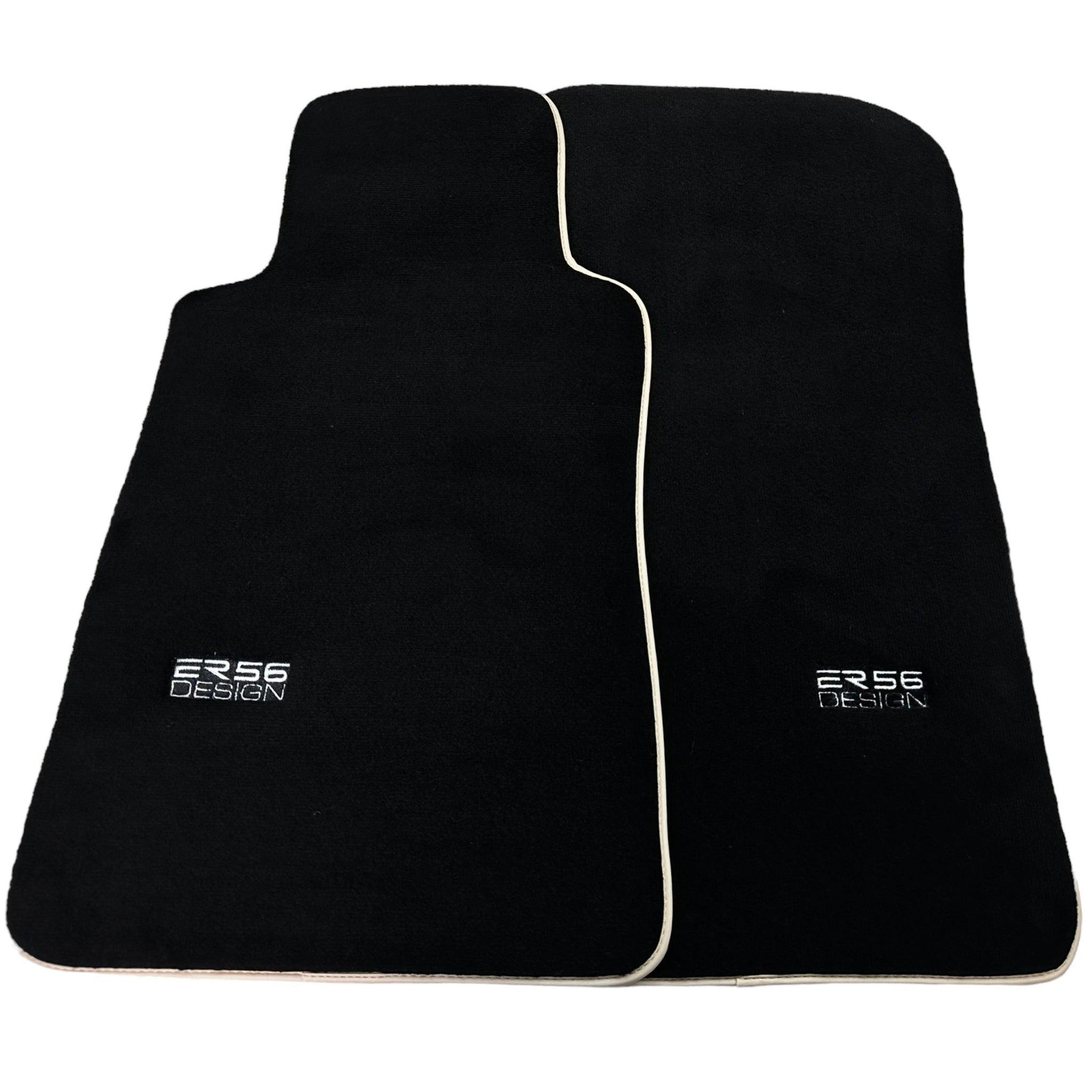 Black Floor Mats For Mercedes-Benz C Class W202 (1993-2000) ER56 Design - AutoWin