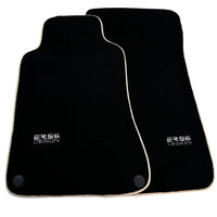 Black Floor Mats For Mercedes Benz C-Class W203 (2000-2007) ER56 Design - AutoWin