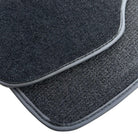 Black Floor Mats For Mercedes-Benz C Class W204 Coupe 2012-2015 ER56 Design - AutoWin