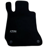 Black Floor Mats For Mercedes-Benz C Class W204 Coupe 2012-2015 ER56 Design - AutoWin