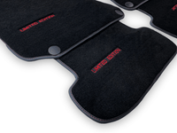Black Floor Mats For Mercedes Benz C-Class W206 Sedan (2021-2023) | Limited Edition - AutoWin