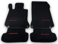 Black Floor Mats For Mercedes Benz CLS-Class C218 Coupe (2011-2014) | Limited Edition - AutoWin