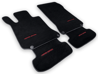 Black Floor Mats For Mercedes Benz CLS-Class X218 Shooting Brake Facelift (2014-2018) | Limited Edition - AutoWin