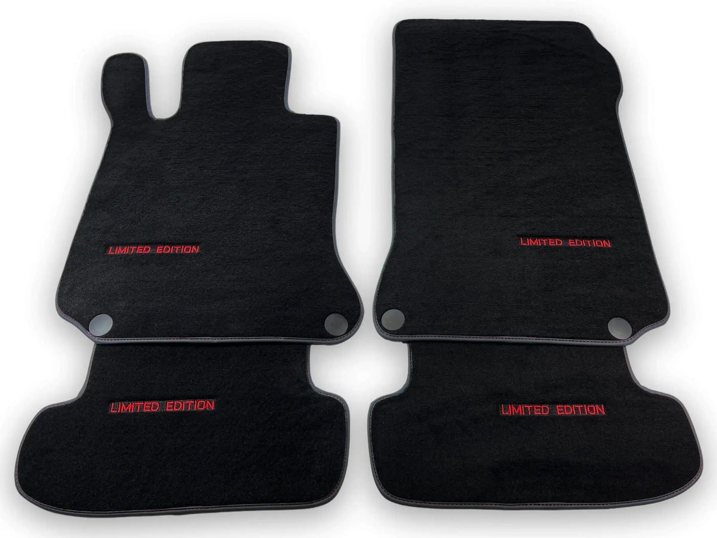 Black Floor Mats For Mercedes Benz E-Class S212 Estate Facelift (2013-2016) | Limited Edition - AutoWin