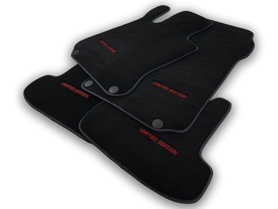 Black Floor Mats For Mercedes Benz E-Class S213 All Terrain (2020-2023) | Limited Edition - AutoWin