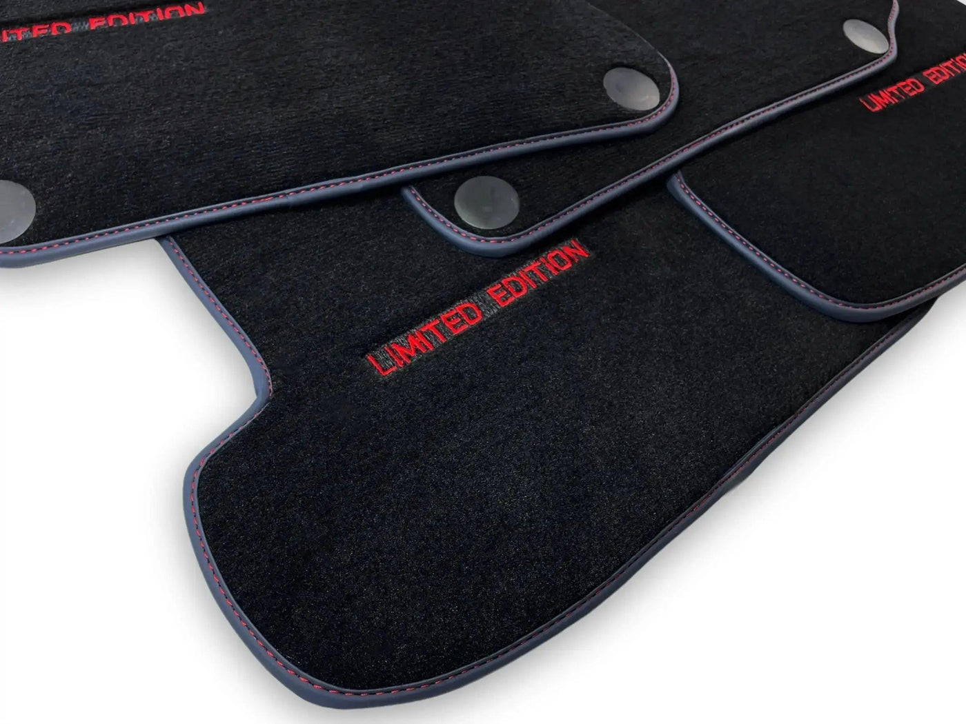 Black Floor Mats For Mercedes Benz E-Class W210 Sedan (1995-2002) | Limited Edition - AutoWin