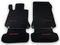 Black Floor Mats For Mercedes Benz E-Class W214 Sedan (2023-2024) Hybrid | Limited Edition - AutoWin